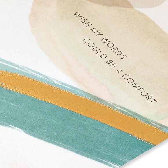 Papyrus Sympathy Card | Blank Card | Wish My Words Could Be of Comfort - Picture 5 of 5